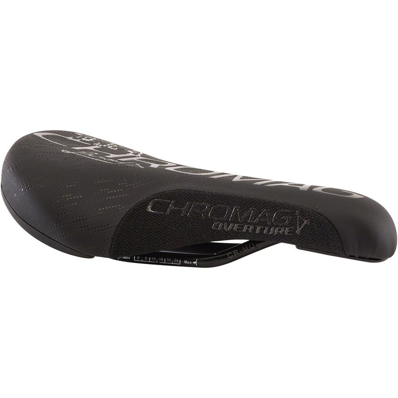 Chromag Overture Saddle CrMo Rails – Black