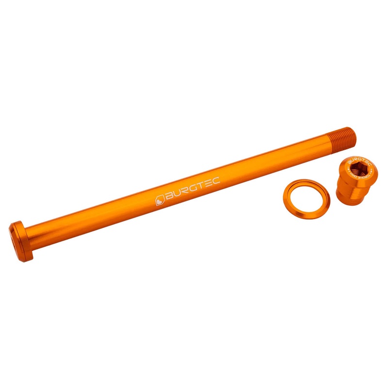 Burgtec Pivot 185.3mm UDH Rear Axle – Iron Bro Orange