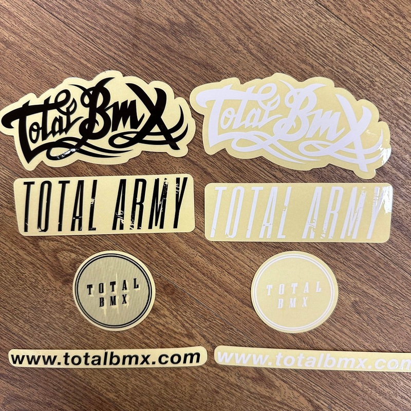 Total BMX Assorted Sticker Pack