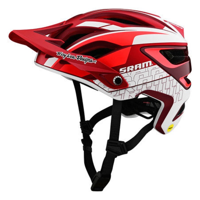 Troy Lee Designs A3 MIPS MTB Helmet – SRAM – Red
