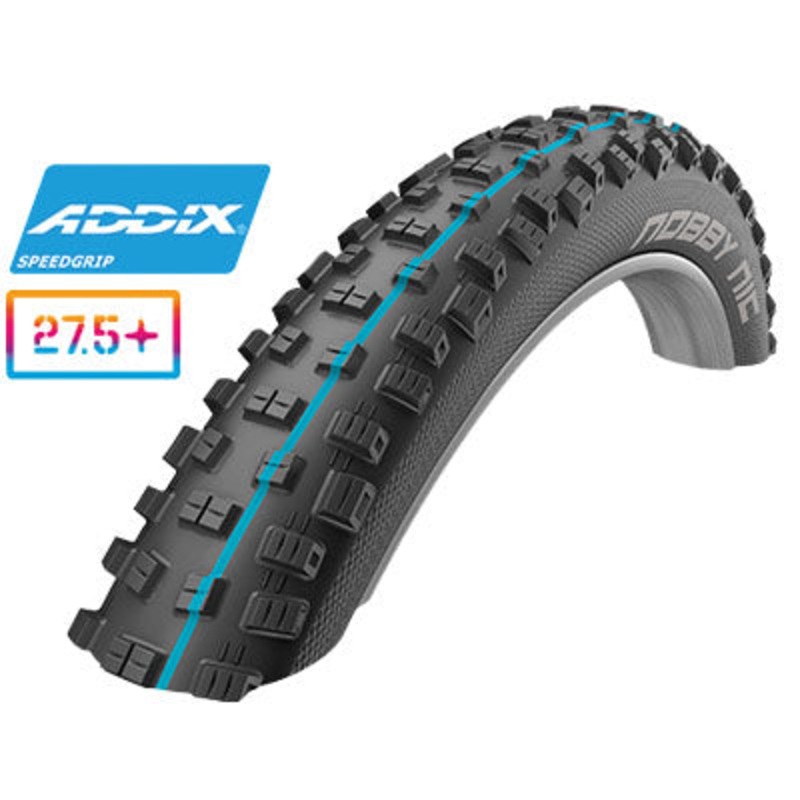 Schwalbe Nobby Nic 27.5X2.6 Fold Tl Easy Addix Speedgrip Nobby Nic Super Trail  Tires  27.5” / 584
