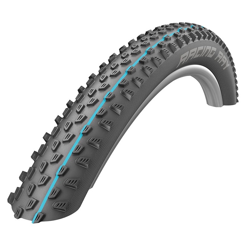 Schwalbe Racing Ray Addix Hybrid Tire 29×2.10 Folding Tubeless Ready Addix Speedgrip SnakeSkin 67TPI Black
