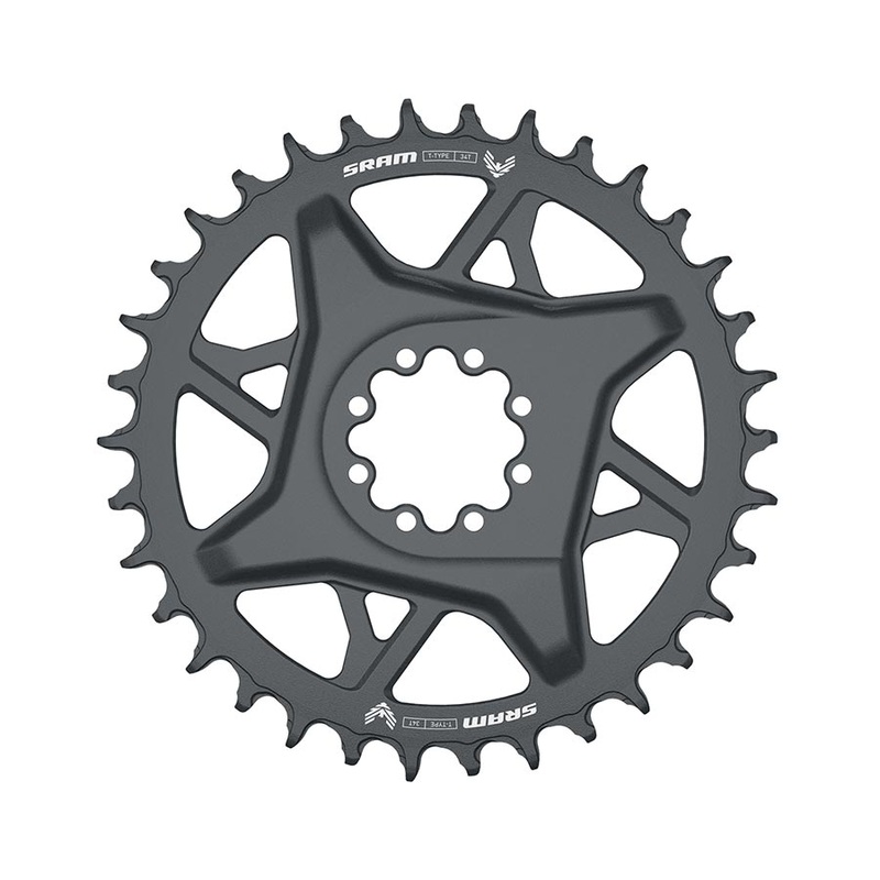 SRAM GX Eagle 12sp 34t DM Chainring 3mm Offset Black