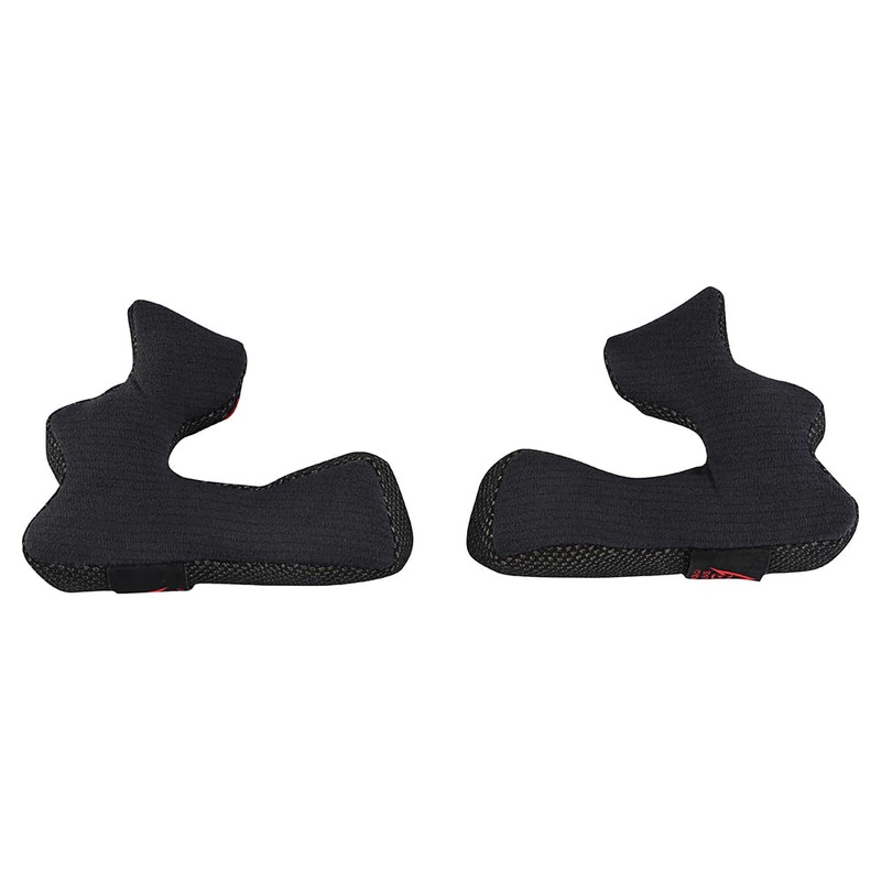 Troy Lee Designs D4 Polyacrylite Replacement Cheek Pads – Solid Black