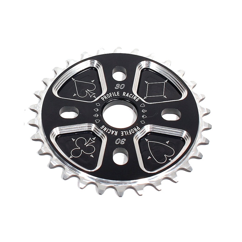 Profile 33t Blackjack Sprocket / Chainwheel – Black – USA Made