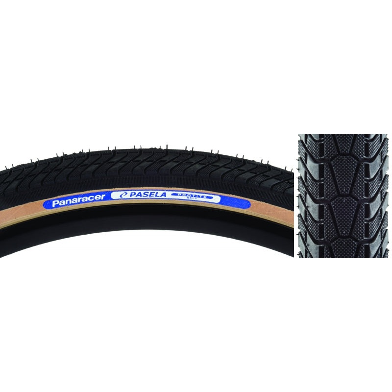 Panaracer Pasela Protite Tire 700x38C Wire Clincher ProTite 66TPI Black