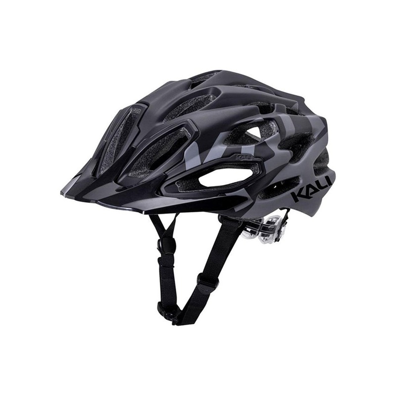 Kali Maraka Logo XC Helmet – Matt Black-Gray