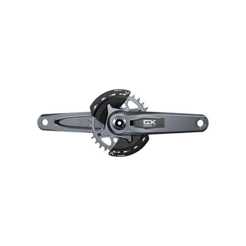 SRAM GX Eagle T-Type Wide Crankset – 170mm 12-Speed 32t Chainring Direct Mount 2-Guards DUB Spindle Interface Dark Polar