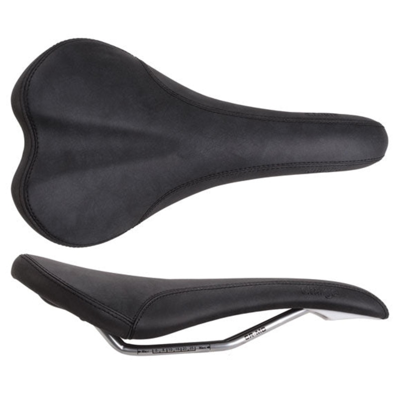 Bike Saddle Charge Bikes Spoon , CrMo, Black w/ 3M Reflective