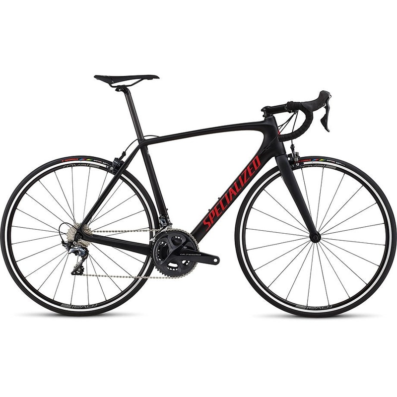 Specialized tarmac men sl5 comp black/gloss flo red/clean 61