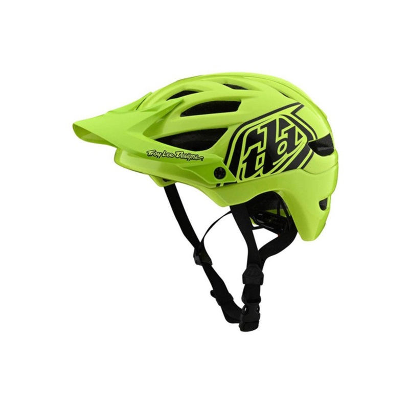 Troy Lee Designs A1 MTB Helmet – Youth – Drone – Glo Green – 2021