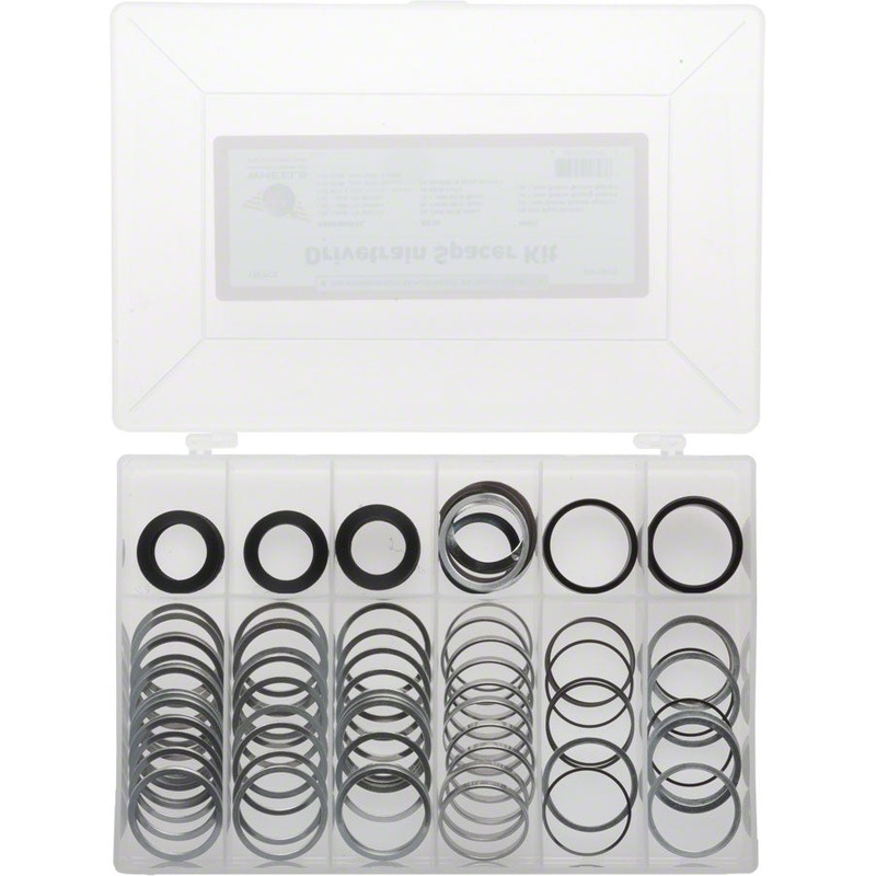 Wheels Manufacturing Drivetrain Spacer Kit 139 Pieces