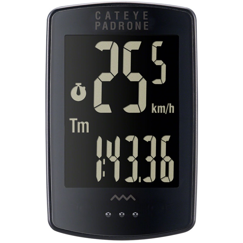 CatEye Padrone Stealth Bike Computer – Wireless Black