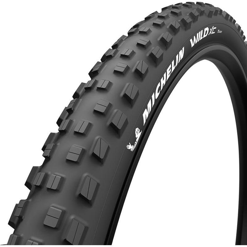 Michelin Wild XC Perfromance Tire – 29 x 2.35 Tubeless Folding Black Performance Line GUM-X HD Protection E-Bike