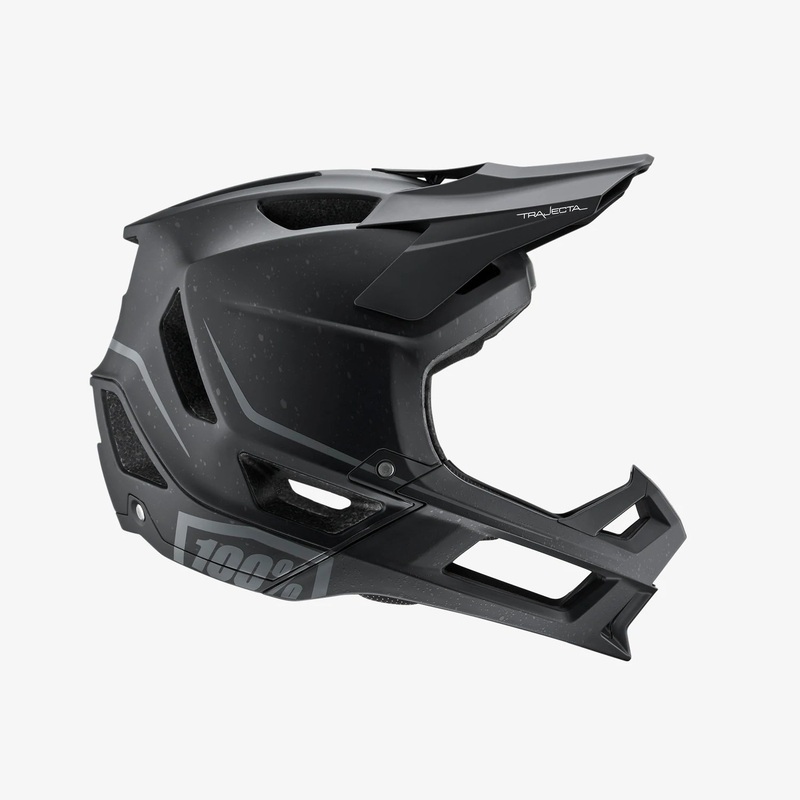 100% Trajecta Full Face Helmet – Black – 2021