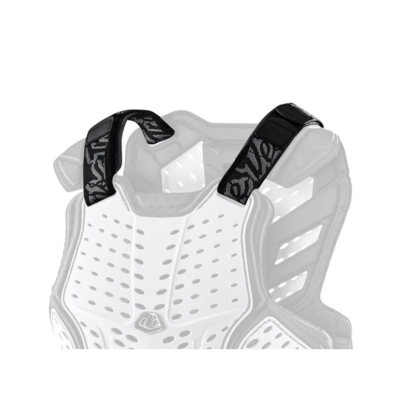 Troy Lee Designs Rockfight Replacement Shoulder Straps – Youth – Black