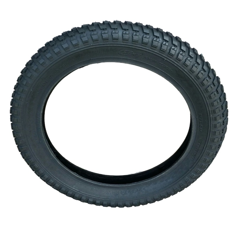 14×2.125 Snakebelly BMX Scooter tire by CST – All Black