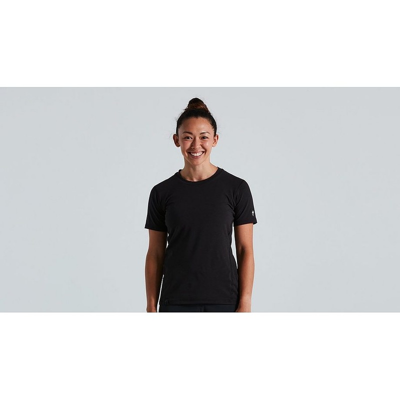 2021 SPECIALIZED TRAIL JERSEY SHORT SLEEVE WOMEN – Black, X-LARGE