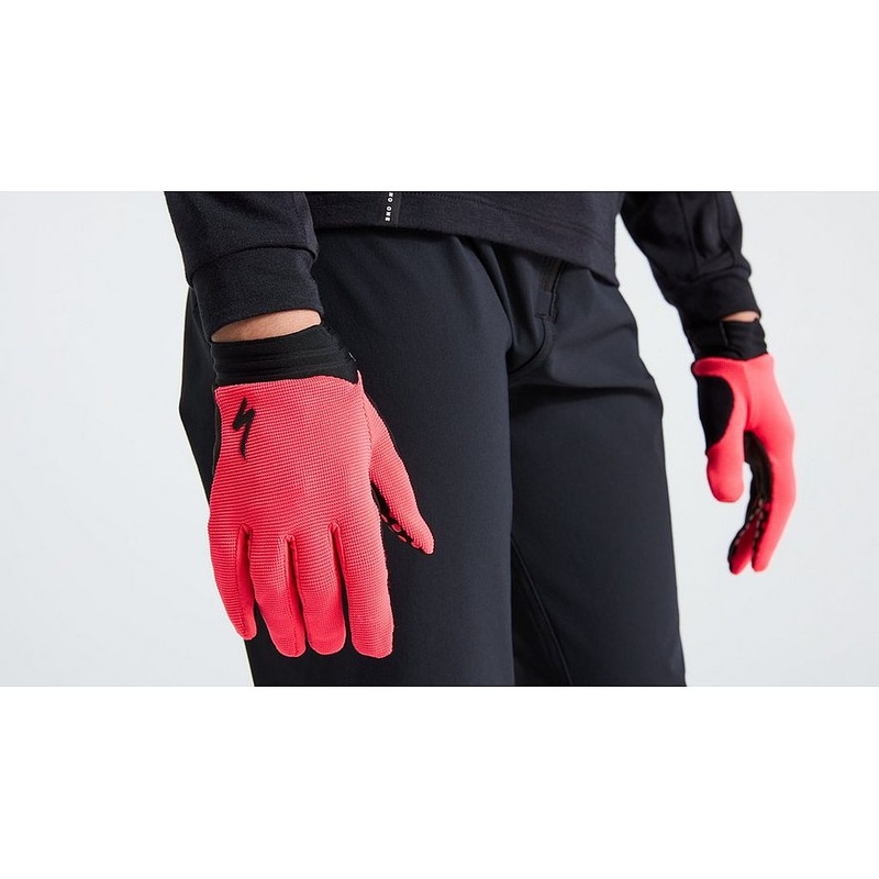 Specialized trail glove lf yth imperial red l