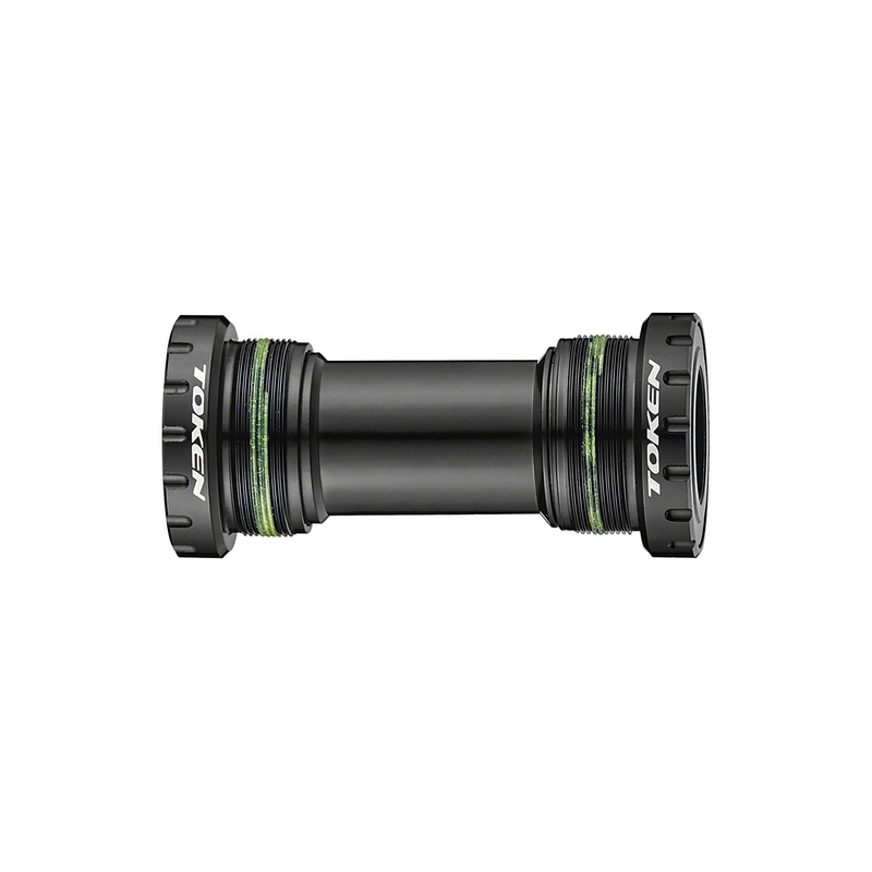 Token TK877ITA Italian Threaded Bottom Bracket for Shimano HollowTech II Spindles