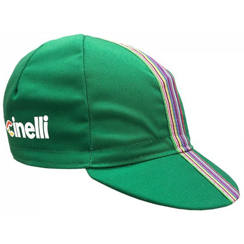 Cinelli Ciao Cycling Cap Collection  Italian Woven Polyester-Cotton Cycling Headwear in Multiple Colors, Stylish, Comfortable & Made in Italy