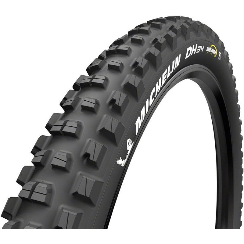 Michelin DH34 Bike Park Tire 29×2.40 Wire Tubeless Ready Bikepark 2x55TPI Black
