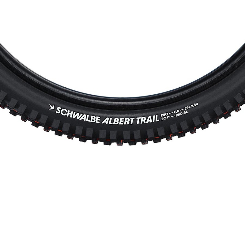 Schwalbe Albert Trail Pro E50 27.5×2.5″ Addix Soft Black