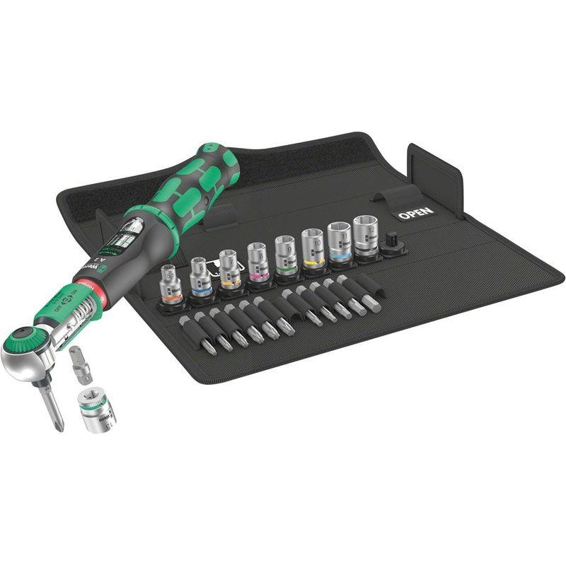 Wera Safe-Torque A 2 Torque Wrench Set 1 – 1/4 Hexagonal 2-12 Nm 23Pieces