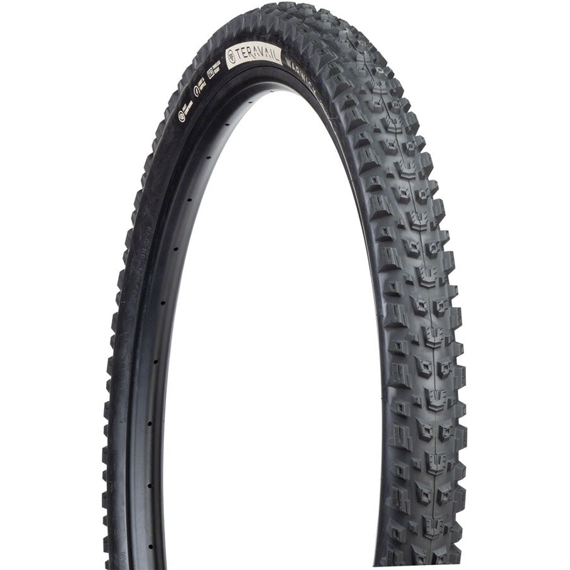 Teravail Warwick Tire – 29 x 2.3 Tubeless Folding Black Durable Grip Compund
