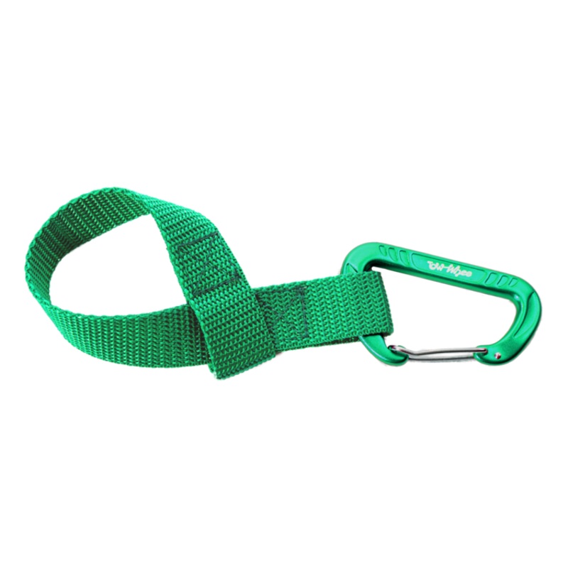 TowWhee Quick Loop 12″ Strap with Mini Carabiner – Green