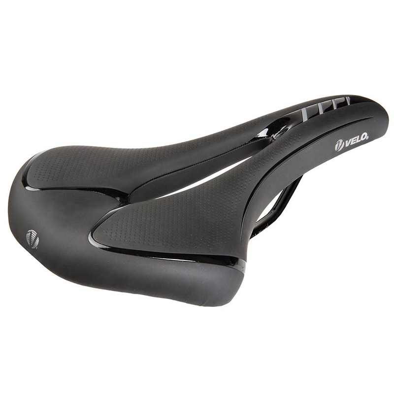 Velo Fit Athlete FC Saddle 276 x 152mm 317g Black