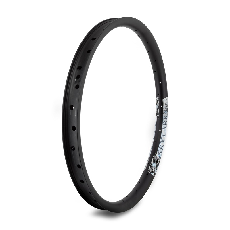 20″ (406mm) Alienation Skylark Front BMX Rim – Aluminum – Double Wall – 36h – Black