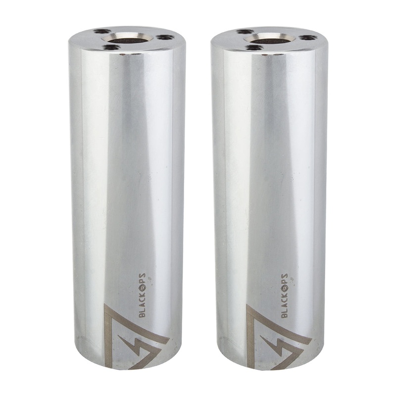 BlackOps Brinck Axle pegs (pair) – 14mm or 3/8″ – Chrome