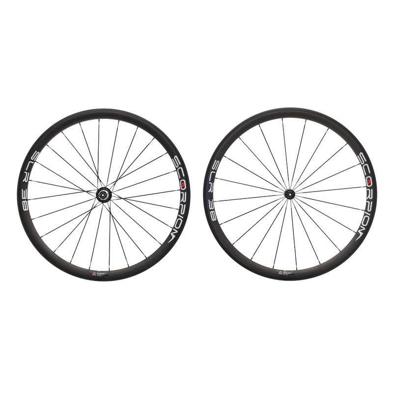 Scorpion SLR38 Carbon Clincher 700c Wheelset