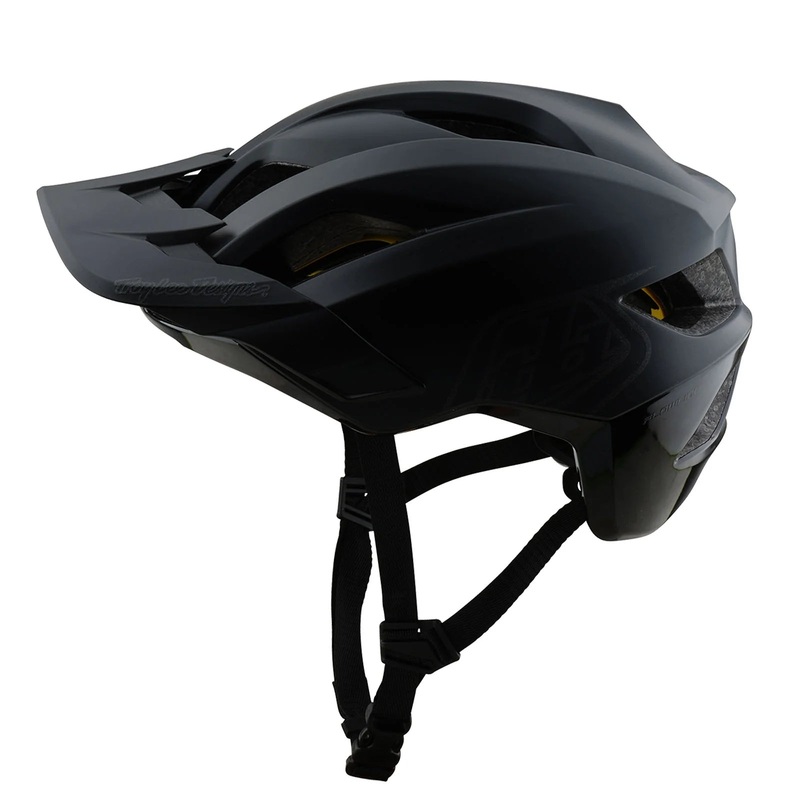 Troy Lee Designs Flowline MTB Helmet – Youth – Point – Black-Charcoal