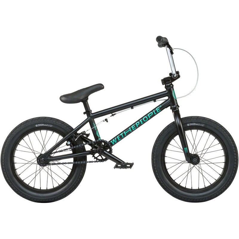 We The People Seed 16″ BMX Bike – 16″ TT Matt Black