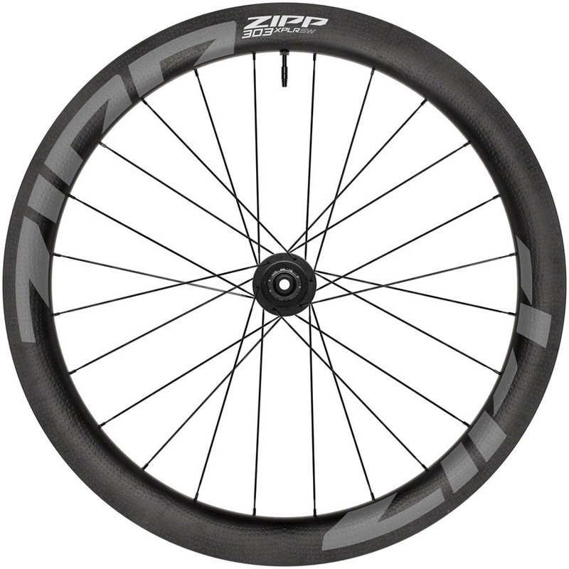 Zipp 303 XPLR SW Rear Wheel – 700, 12 x 142mm, Center-Lock, Carbon, Black, HG11 Road, 24H, A1