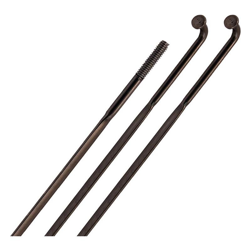Zipp, CX-Ray Black J-Bend TCS, Spokes, CX-Ray J-Bend, Black, Length: 286, 3pcs