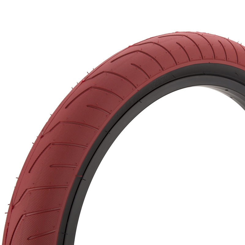 20×2.40 Kink Sever BMX tire – Red w/ Blackwall