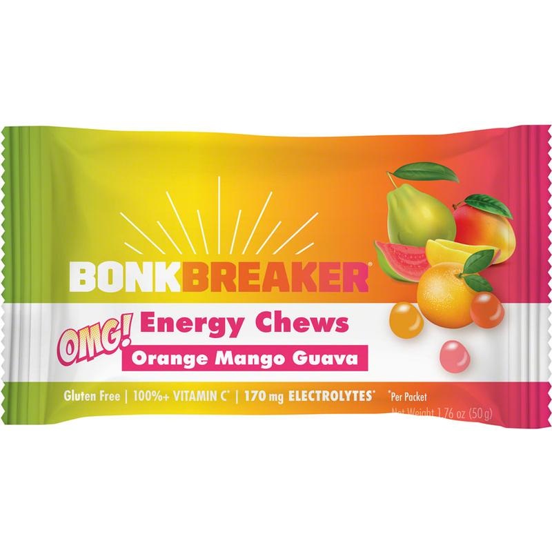 Bonk Breaker Energy Chews – OMG Orange/Mango.Guava Box of 10 Packs