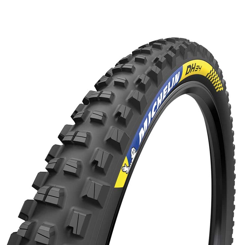 Michelin DH34 Tire 26×2.40 Wire Tubeless Ready MAGI-X Downhill Shield 2x55TPI Black