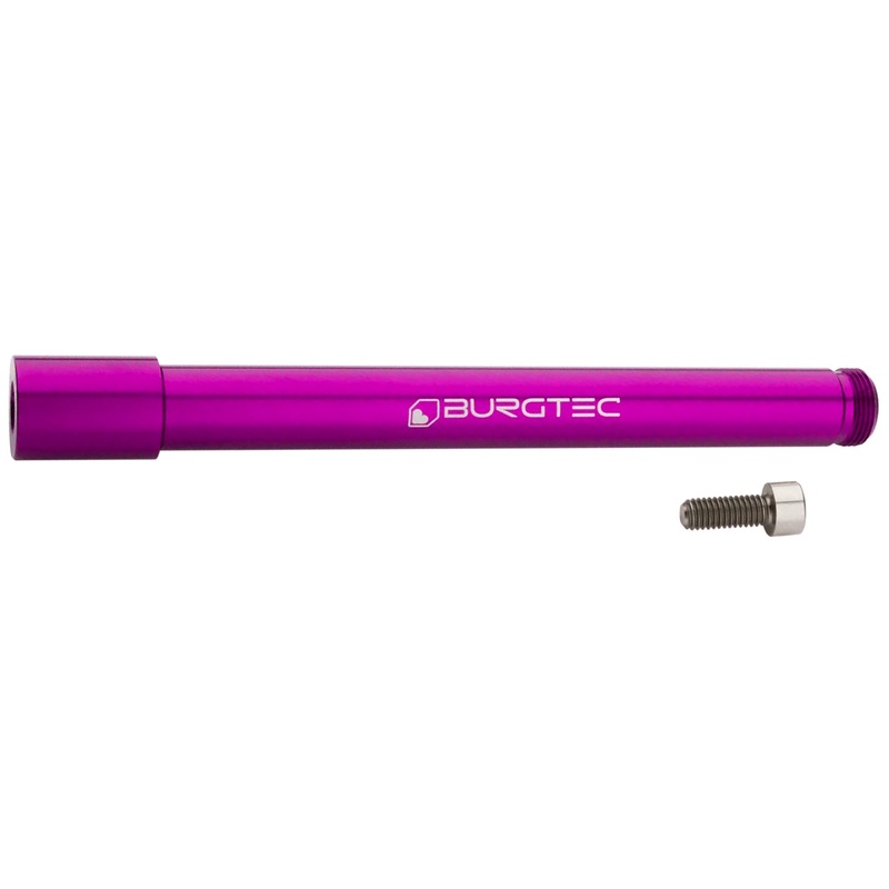 Burgtec hlins Boost Fork Axle – Purple Rain