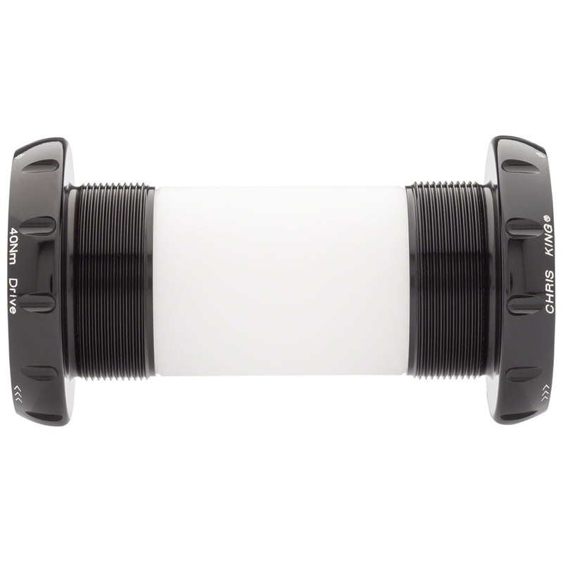 Chris King ThreadFit 30 Bottom Bracket with Fit Kit 1 – English, For DUB Mountain, Black
