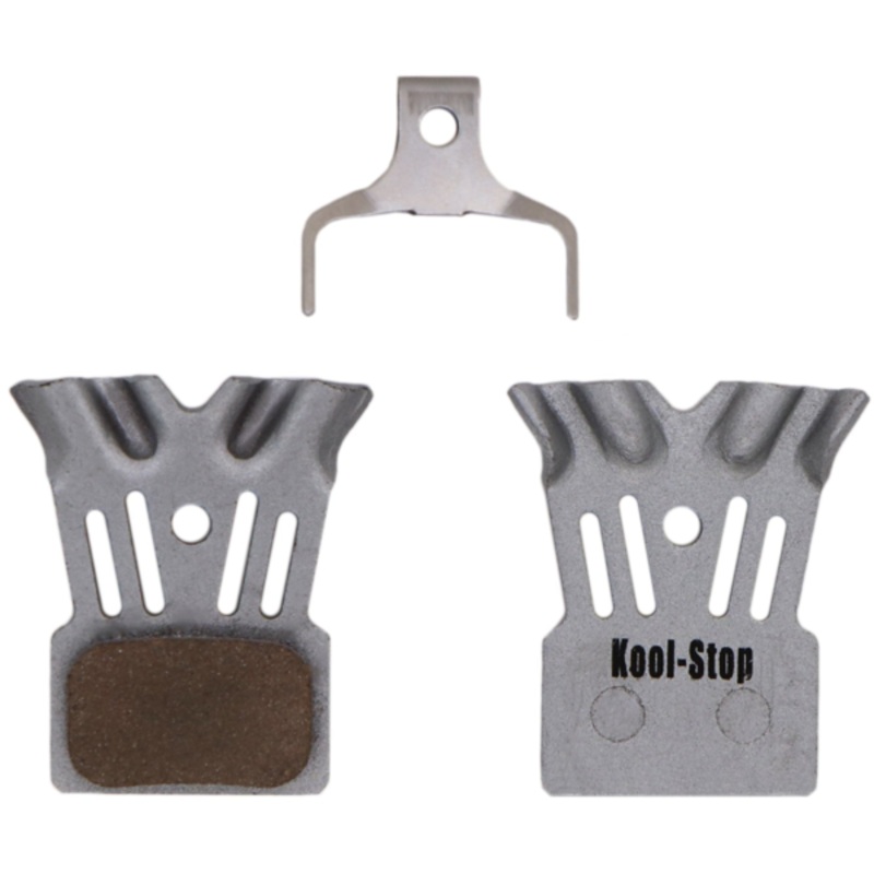 Kool-Stop Shimano Direct Mount Disc Pads, Alloy, Finned