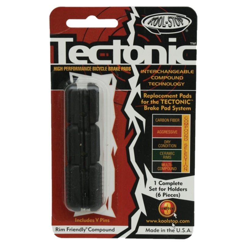 Kool-Stop Tectonic Brake Pad Inserts