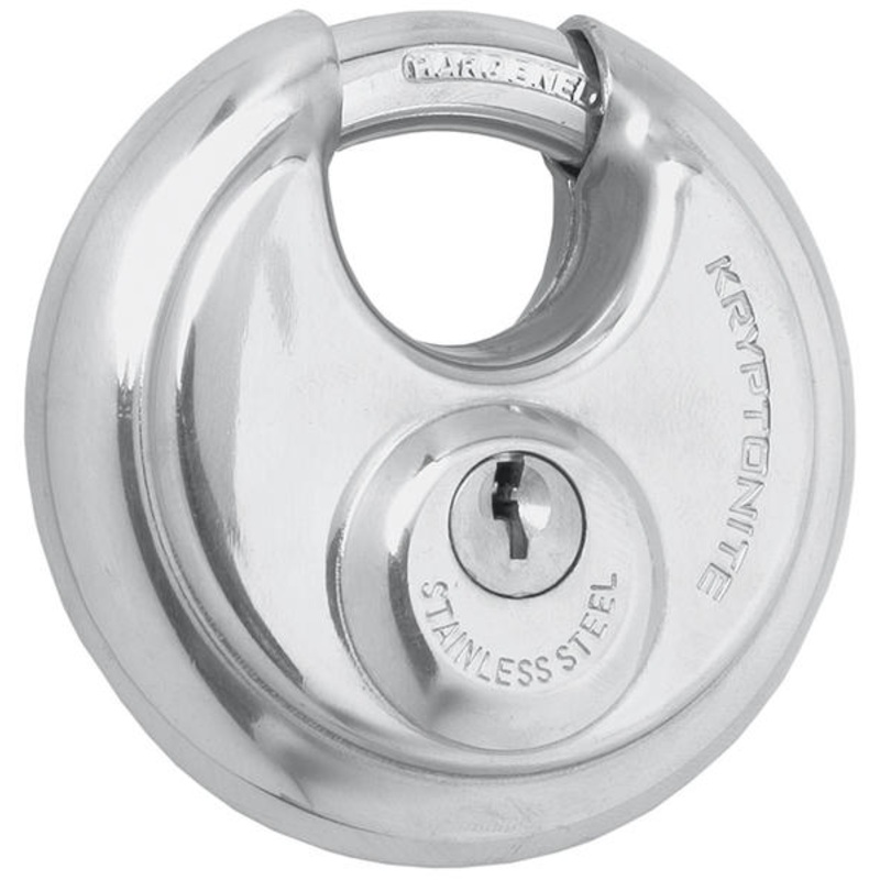 Kryptonite Disc Stainless Steel Padlock 70mm