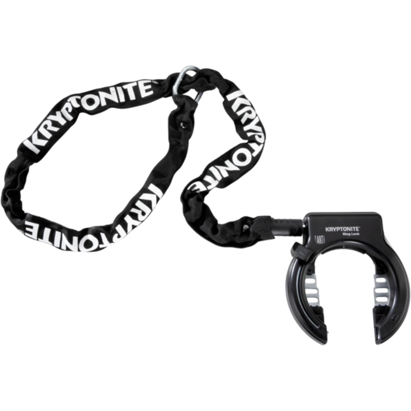 Kryptonite Ring Lock (Non-Key Retaining) w/5.5mm Plug-In Chain Set