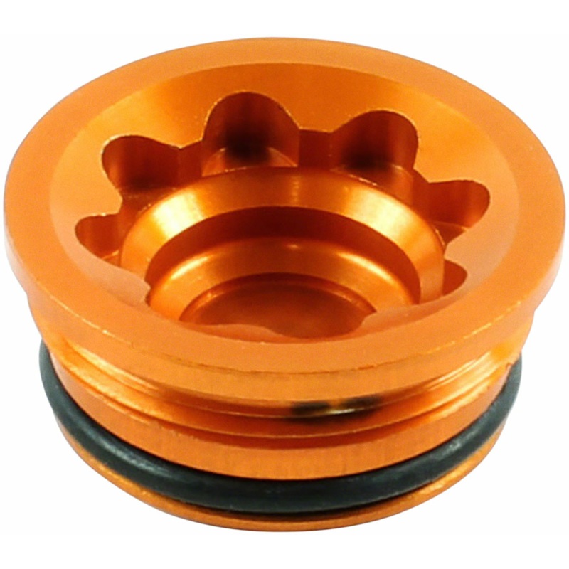 Hope Hope V4 Small/E4 Bore Cap – Orange