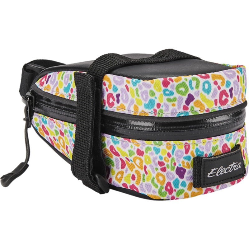 Electra Leopard Saddle Bag